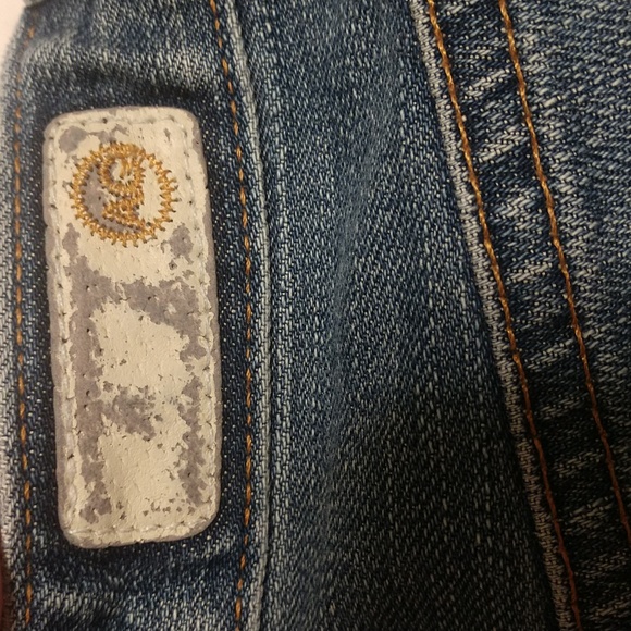 AG Adriano Goldschmied Premiere Skinny Straight Distressed Jeans Size 26 - Picture 12 of 12